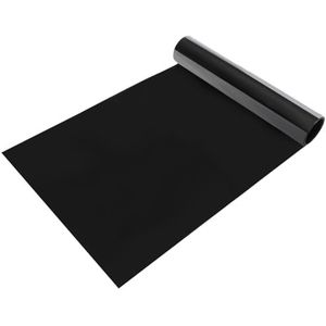 YUCHUANGYE Kleurfolie auto 20 cm x 150 cm zonnefolie voor de voorruit van de auto, zwart getint, heldere zonnefolie, anti-uv-zonbescherming, zonwering, auto-accessoires, raamkleurfolie auto