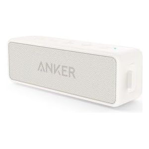 Anker Soundcore 2 Portable Bluetooth Speaker with 12W Stereo Sound, BassUp, IPX7 Waterproof, 24-Hour Playtime, Wireless Stereo Pairing, Speaker for Home, Outdoors, Travel