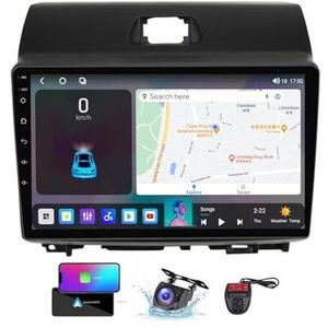 Android 13 QLED Autoradio voor Kia Ray 2011-2017 - Ingebouwde DSP/Carplay/Android Auto - Camera + DVR - 9 inch 2 Din - Stuurbediening - FM RDS DAB Radio - Bluetooth 5.0(NF-3)