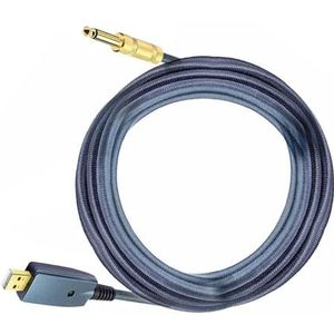 Gitaar Instrument Kabel USB 6.35mm Gitaarkabel Accessoires Gitaar Audio Connector Snoer Adapter Gitaarkabel Interface Gitaar Audiokabel