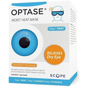 Optase nat verwarmd masker met hydrobead-technologie