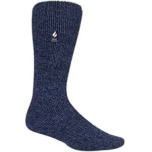 Heat Holders - Heren & Womens 2.3 Tog originele thermische sokken | 3 maten | dikke warme pluizige geïsoleerde sokken voor de winter | ideaal voor Raynauds, Denim, 46-48 EU