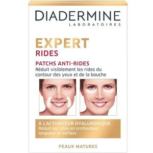 Diadermine Wrinkle Expert 3D hoogpresterende antirimpelpads (12 pads)