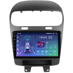 Android 12 Autoradio Voor Dodge Journey 2011-2020 9 Inch Touchscreen Met Draadloze CarPlay Android Auto Ingebouwde GPS Navigatie HiFi Bluetooth RDS + Achteruitrijcamera(M700S - 8 Core 8+128G 4G+WIFI)