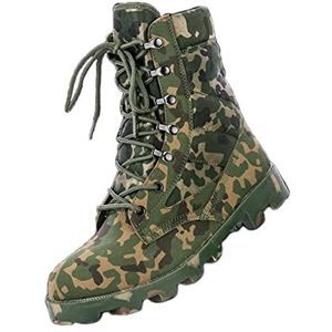 Camouflage tactische laarzen voor heren, comfortabele lichtgewicht tactische laarzen voor heren, premium gevechtslaarzen voor heren (Color : Camouflage, Size : 43 EU)