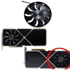 Vervangende ventilator voor NVIDIA GeForce RTX3090 3090ti FE grafische kaart DAPA1115B2UP001 AFB1112HD-00(Rear fan)