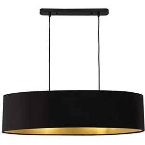 Stijlvolle hanglamp Minsk 2xE27 zwart