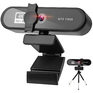 Webcam, Webcam 4K 2K 1080P Full HD Web Camera Met Microfoon USB Web Cam for PC Computer video Mini Camera 4K(4K)