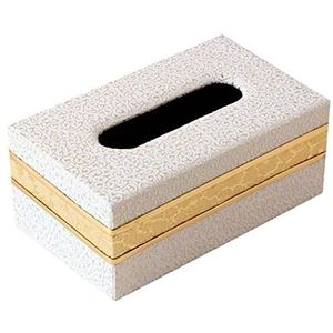 Tissuebox tissue doos Tissue Case Box Container Home Auto Tissue Box Opbergkoffer Hotel Restaurant Papier Houder Tafel Decoratie Pomp Paper Case Zakdoekdispenser (Color : C-medium)