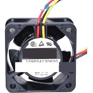 Voor Sanyo voor Denki 109P0412D620 DC 12V 0.18A 40x40x20mm 3-draads serverkoelventilator