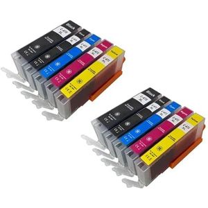 PGI470 CLI471 PGI-470 CLI-471 Inktcartridge for C-anon 470XL 471XL MG5740 MG6840 MG7740 TS5040 TS6040 TS8040 TS9040(2SET(10PC))