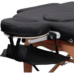 ZEN – Armband voor alle Zen Massagetafels – Geïsoleerde armsteun ter ontlasting van het nek- en schoudergebied tijdens de massagebehandeling – Massagetafelaccessoire Zwart