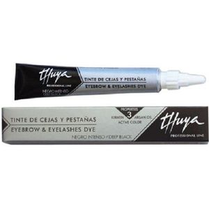 Thuya, Wenkbrauw- en wimperverf, intens zwart, 14 ml