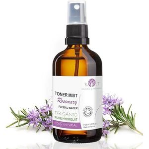 BIO Rosmarinhydrolates Pure Rosmarinwasser Organische Hydrolat Wasserdampf Destillat Gesichtswasser antibakteriell Haar 100 ml