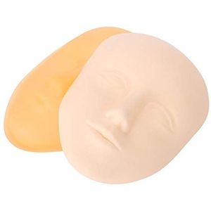 3D tattoo praktijk huid silicone oefenhuid praktijk praktijk huid praktijk Fake Skin, kunsthuid voor tattoo wenkbrauwen oefening, zachte en dikke blank make-up huid voor handmatige semi-permanente tattoo training