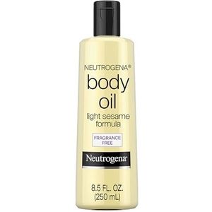 Neutrogena Lichaamsolie, ongeparfumeerd, lichte sesamformule, 250 ml