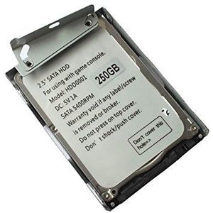 OSTENT 250 GB HDD harde schijf + houder voor Sony PS3 Super Slim CECH-400X