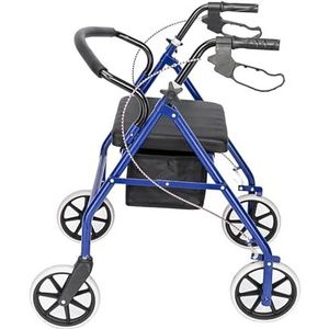 Iron Walker met Wielen Zwart & Blauw