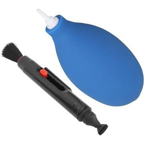 Cameralensreinigingsset, Draagbare 4-in-1 Antistatische Lensreinigingsluchtblazer voor Astronomische Telescoop (BLUE)