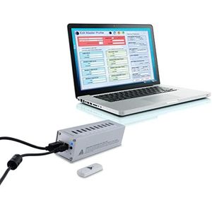 Apricorn Aegis configurator gebundeld met 10-poorts USB-hub met 5 ampère voeding en Windows-software (ap-config-kit-emea)