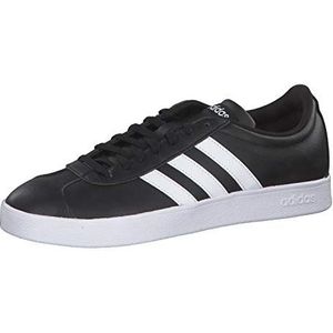 adidas VL Court 2.0 fitnessschoenen heren, Zwart Negbás Ftwbla Ftwbla 000, 44 EU