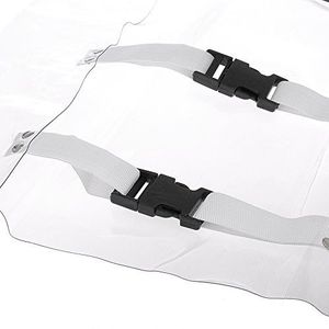 zroven Dental Stoelmat kussen voetpad Dental zitting eenheid stofdichte afdekking kunststof transparante beschermer met elastische banden kliniek voeding