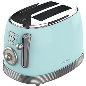 Toaster Cecotec Vintage 800 Light Blue 850 W