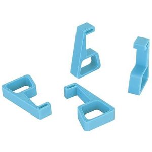 voor PS4 Accessoires Beugel Stand, Console Horizontale Raising Bracket, Console Koelpoten Horizontale Stand voor Ventilatie Koeling (Blauw)
