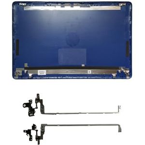 Hoes voor HP 15-DA 15-DB 15T-DA 15T-DB TPN-C135 TPN-C136 250 G7 255 LCD-achterkant/rand/bovenkant/onderkant/scharnieren(Blue A H)