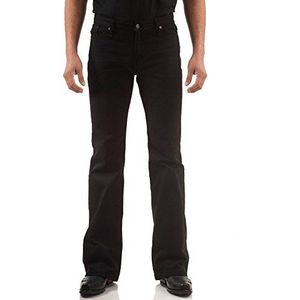 Comycom - Bootcut Heupbroek - Zwart - Herenbroek - Slim-fit Pasvorm