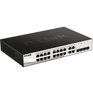 D-Link DGS-1210-20 netwerk-switch Managed L2 1U Zwart