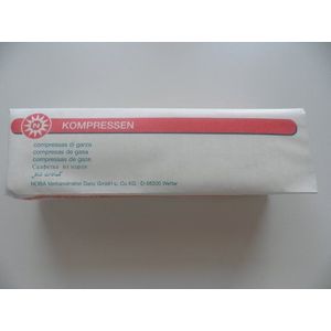 Mullkompressen 5x5cm 16-voudig niet-steriel 100 stuks