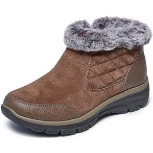 Skechers Easy Going-Small Towns-handsfree instaplaarzen voor dames, Chocolade, 8.5 US