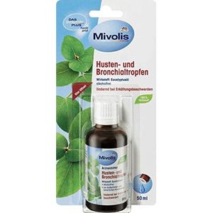 Die Gezonde Plus (Mivolis) Hoest en bronchiale druppels, glutenvrij, lactosevrij, 1 stuk (1 x 50 ml)