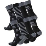 Cotton Prime - Sokken - Grijs Gemêleerd/Zwart - 8 Pack