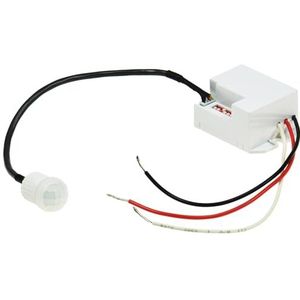 ChiliTec Mini inbouw bewegingsmelder 12 V = DC 5 A 1-60 W LED geschikt 56 x 34 x 25 mm Micro inbouw sensor wit