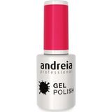 Andreia Semi-permanente nagelgellak Kleur 210 roze - tinten rood - 10,5 ml