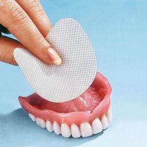 3 PAGEN - Prothesenhechtpleister - Set van 30 stuks - Voor Bovenkaak - Hoogwaardige Kunstvezel - Langdurige Grip