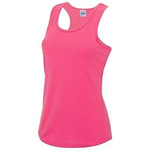 JUST COOL Sporttanktop voor dames, Electric Pink, XL