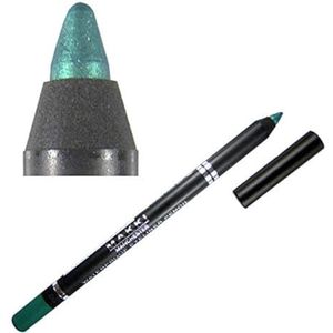 Makki Waterdichte eyeliner lange grip 11 glanzend Mettal Turquoise
