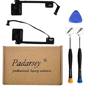 Padarsey Vervanging Interne Linker en Rechts Luidspreker Compatibel voor MacBook Pro 13"" Retina A1502 2013 2014 2015