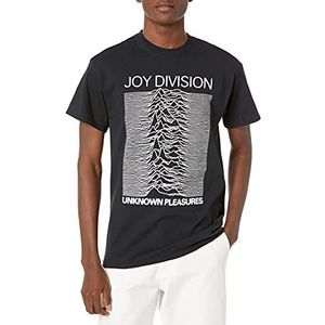 Impact Joy Division Unknown Pleasures T-shirt voor heren - zwart - XL