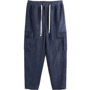 yk8fass Losse casual werkbroek jz-4485 (XXXL, marineblauw)