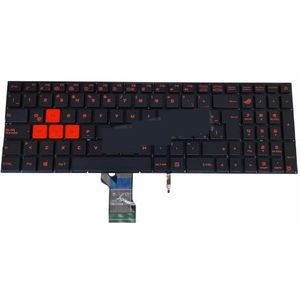 GL502 LA Latijns Amerikaans Engels Verlicht Toetsenbord voor ASUS voor ROG voor Strix GL502VS GL502VM GL502VT GL502VE Oranje 0KNB0 662PUS00 TD1LA13(LA Backlight)