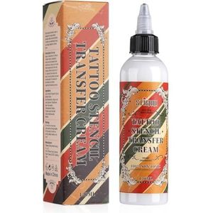 STIGMA 120ml Tattoo Transfer Cream Gel Professionele Stencil Transfer Gel Langdurige Tattoo Balsem voor Tranfer Stickers Papier Tranfer Machine (120ml)