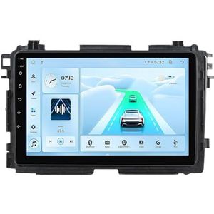 Android 14 Autoradio Stereo voor H-onda HR-V XRV (2013-2018) 9 Inch Touchscreen Multimedia Speler met Draadloze Carplay 2 Din GPS Navigatie FM RDS Bluetooth 5G-WiFi SWC DSP,M100s