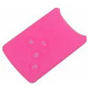Afstandsbediening Autosleutel Siliconen Hoes Case voor Renault Clio Logan Megane Koleos Scenic 2 3-rosered