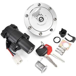 Voor CBF500 CBF 500 CBF600 Naked CBF600S CBF1000 CB900 Hornet CB919 Contactslot Brandstoftankdop Stoelvergrendeling Motorfiets Contactslot