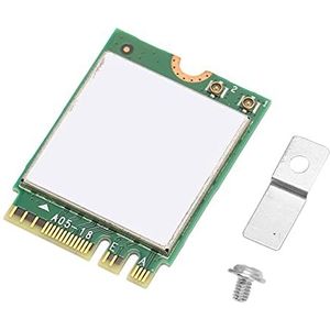 Wifi 6e Kaart, BT 5.2 NGFF M.2 2230 Interface Draadloze Kaart Lage Latency Snelle Reactie 5G Dual Band voor Computer Windows voor Linux (Enkele kaart)