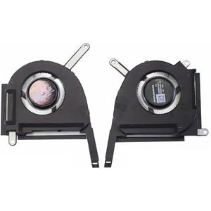 Laptop CPU GPU koelventilator 13NR09F0T01011 13NR09F0T02011 DC12V 1A 4-pins voor Asus 2022 TUF A15 FA507RM RTX3060(CPU GPU FAN)